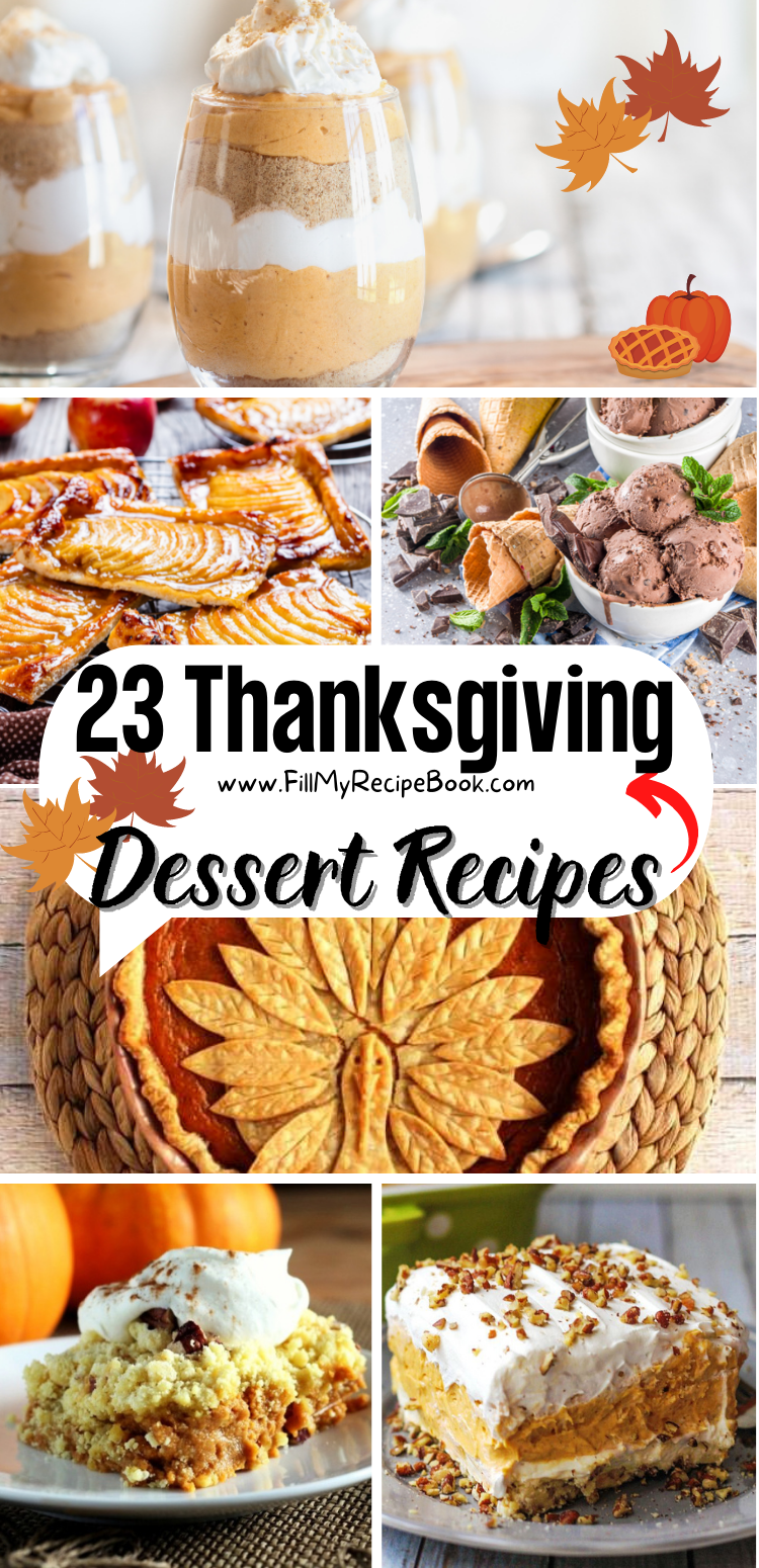 23 Thanksgiving Dessert Recipes 