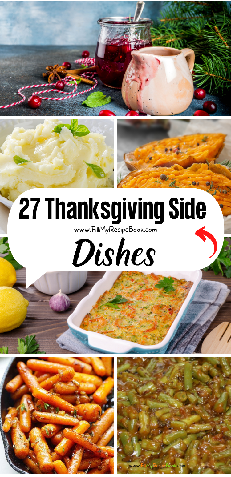 27 Thanksgiving Side Dishes - Fill My Recipe Book