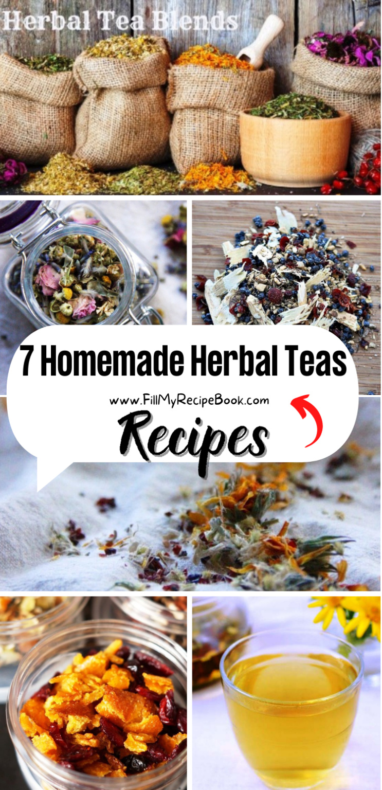7 Homemade Herbal Teas Recipes Fill My Recipe Book