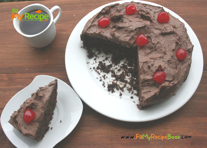 7 Min. Chocolate Cake