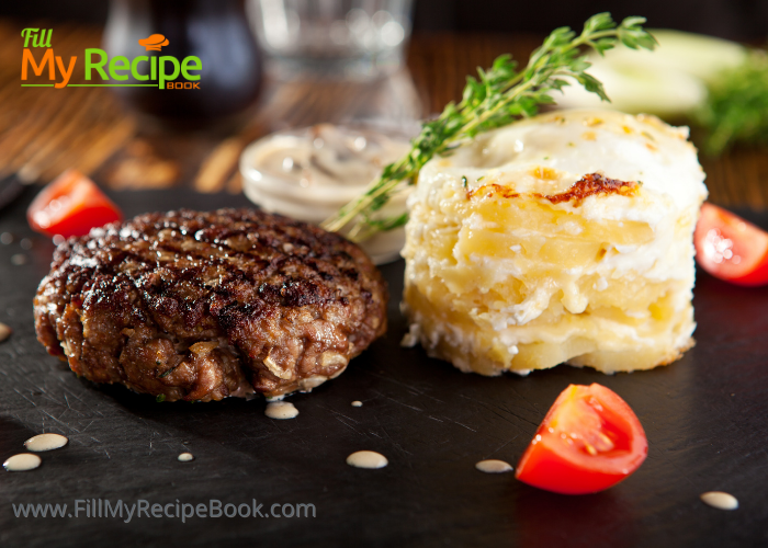 Beef Fillet Garlic Potato