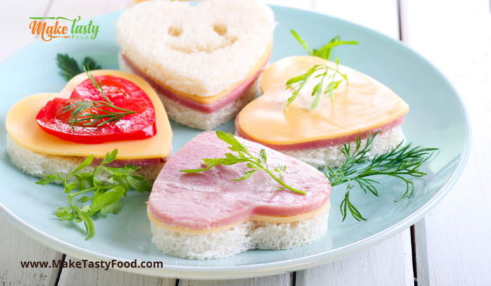 Easy Heart Sandwiches