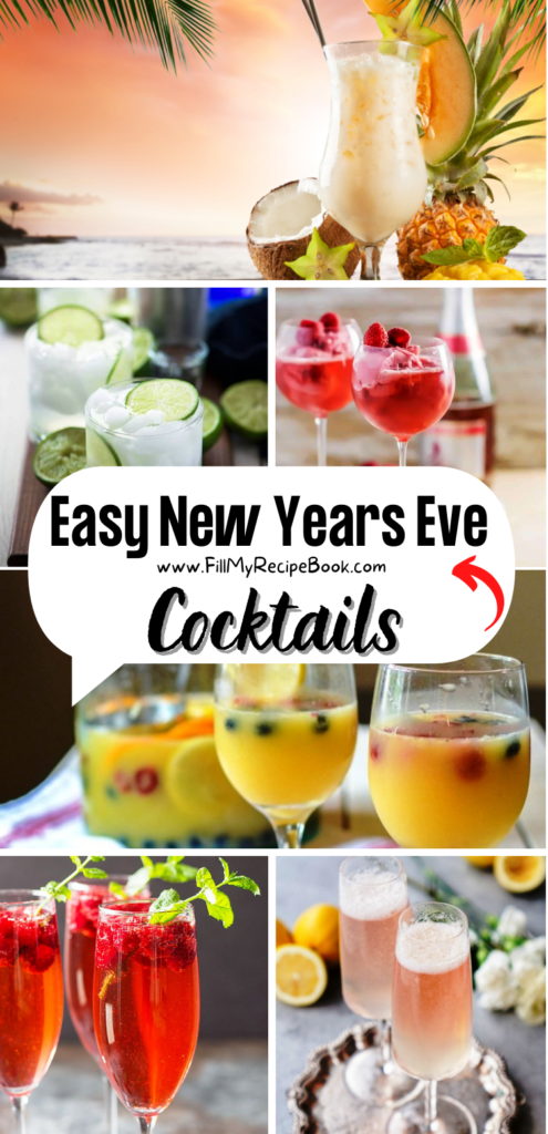Easy New Years Eve Cocktails
