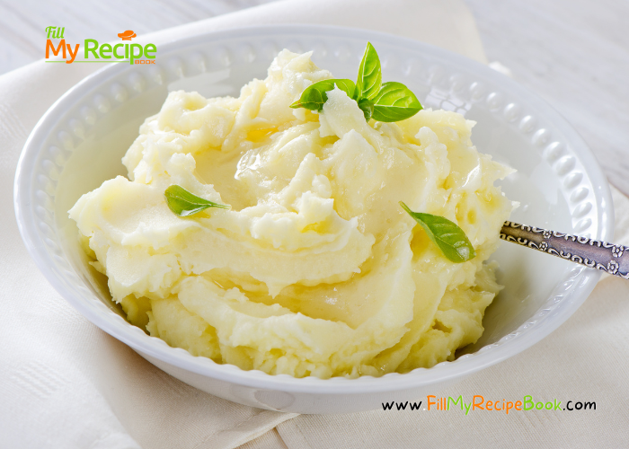 How To Make Mashed Potato Grandma´s way. Homemade fluffy and buttery mashed potato made from scratch to serve as a side dish with gravy.