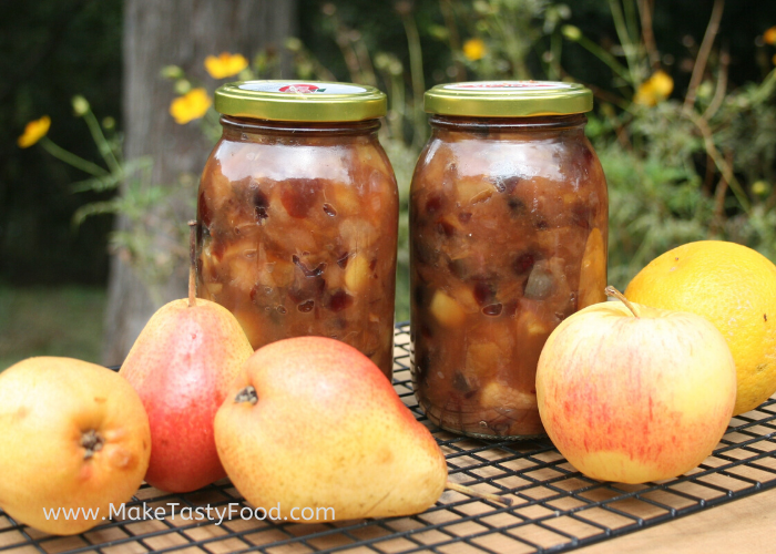 Tasty Homemade Pear Chutney