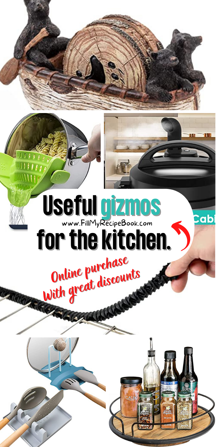 Useful gizmos for the kitchen.