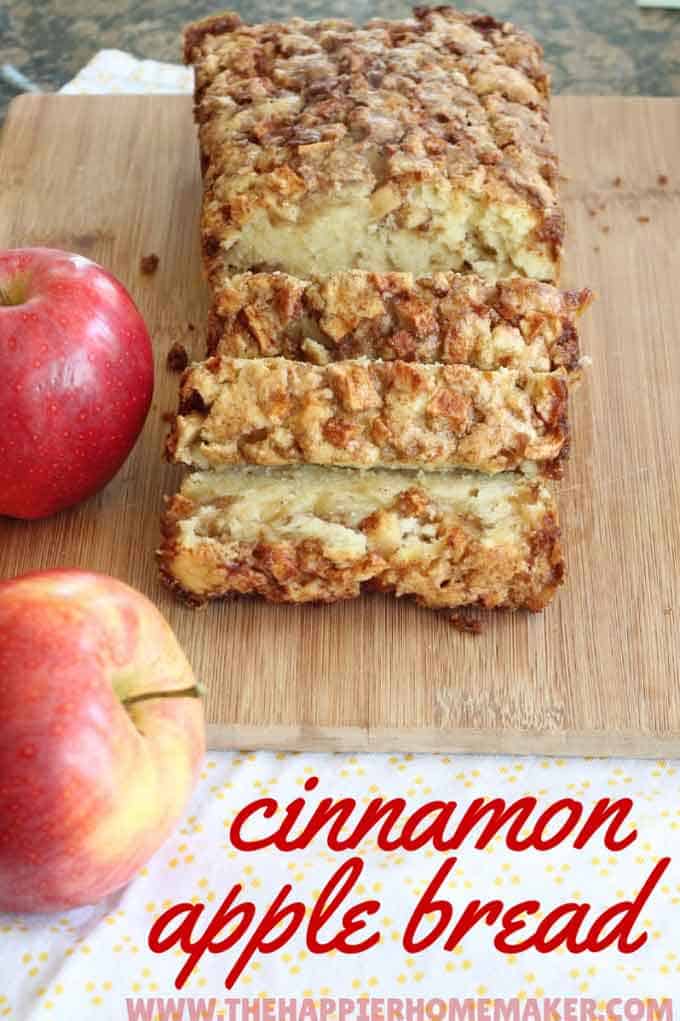 Cinnamon apple bread