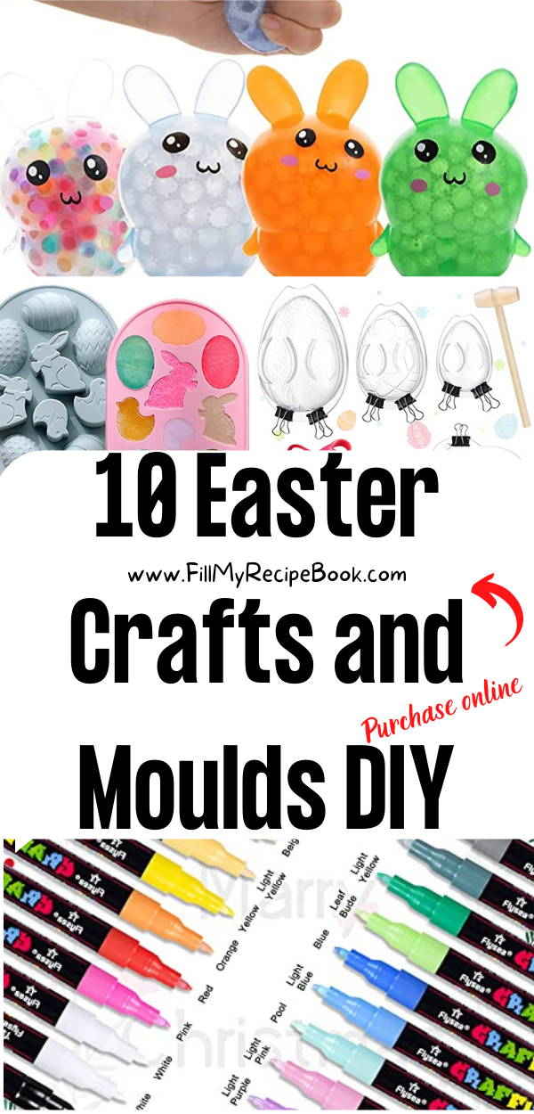 10 Easter Crafts and Molds DIY