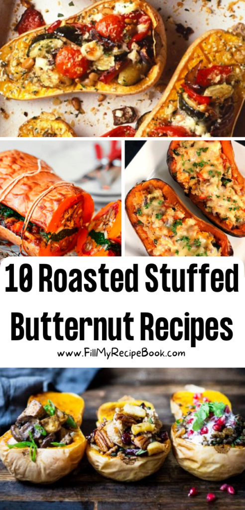 10 Roasted Stuffed Butternut Recipes