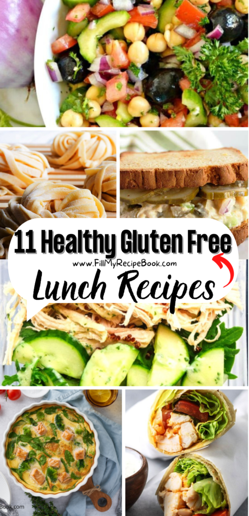 11 Healthy Gluten Free Lunch Recipes