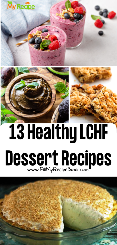13 Healthy LCHF Dessert Recipes