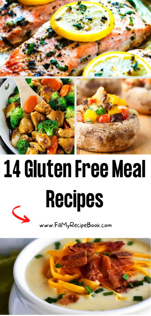 14 Gluten Free Meal Recipes - Fill My Recipe Book