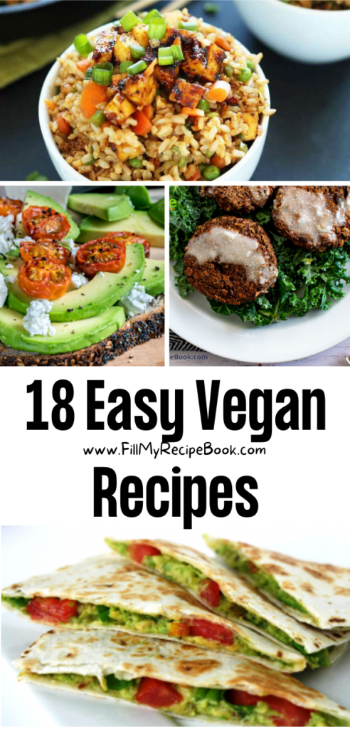 18 Easy Vegan Recipes