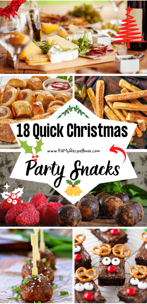 18 Quick Christmas Party Snacks