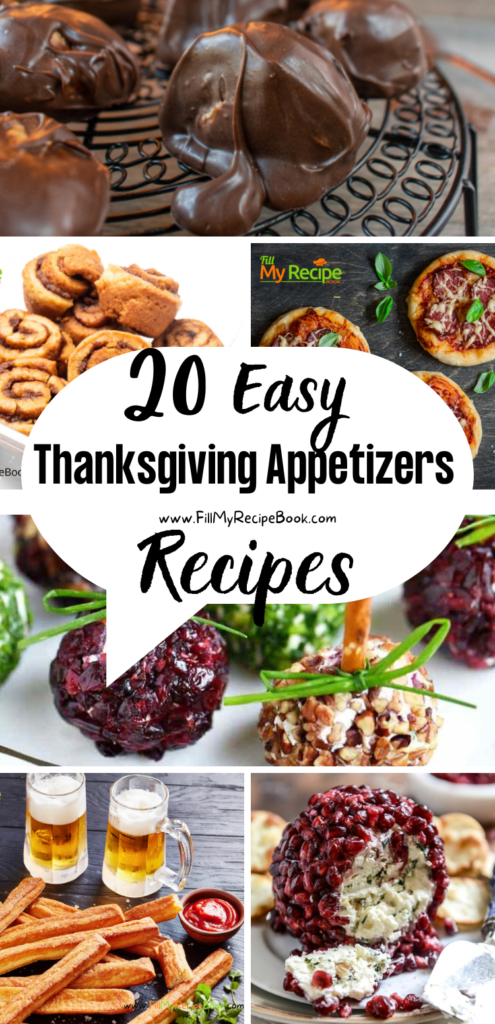 20 Easy Thanksgiving Appetizers Recipes