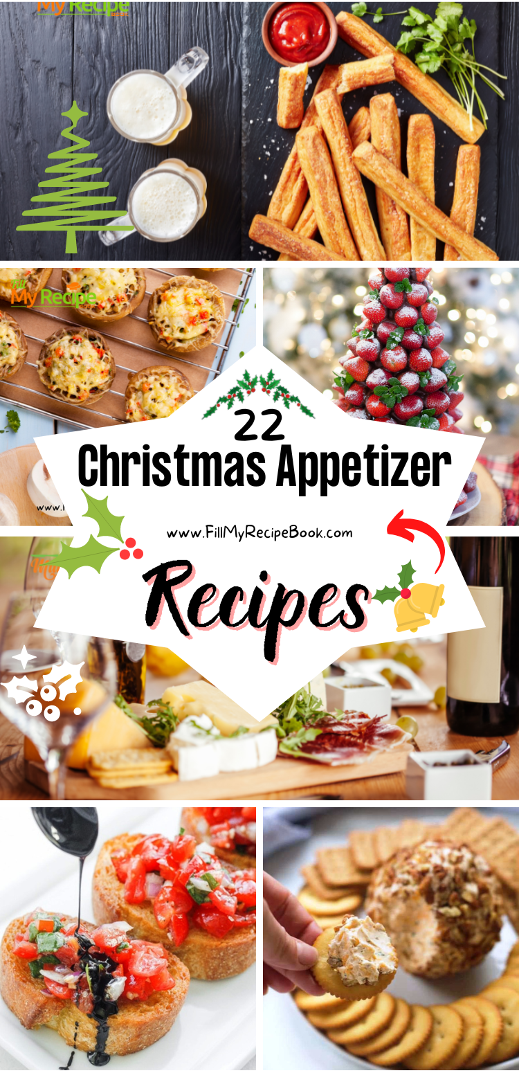 22 Christmas Appetizer Recipes - Fill My Recipe Book