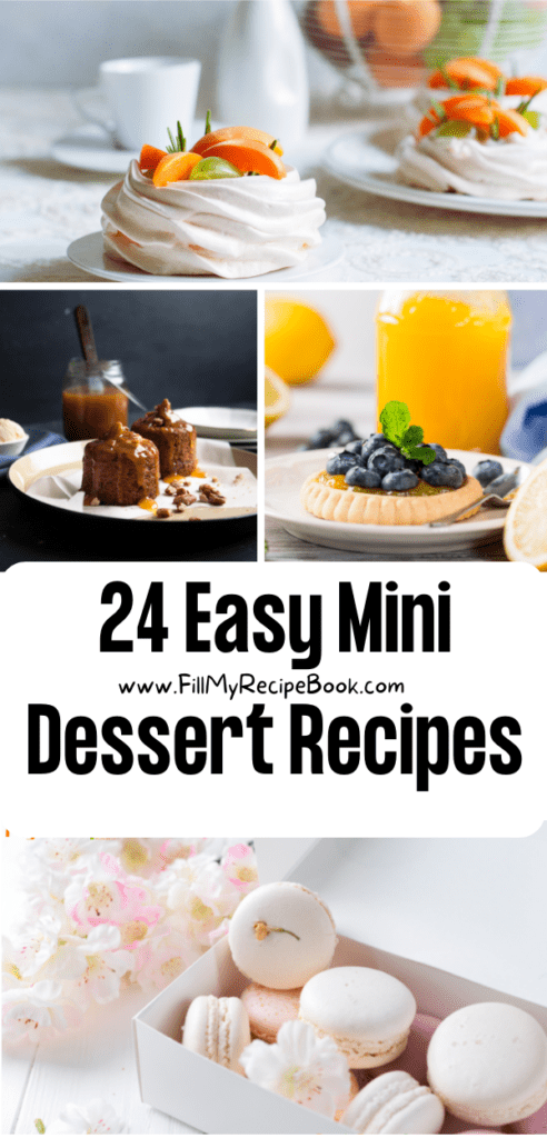 24 Easy Mini Dessert Recipes