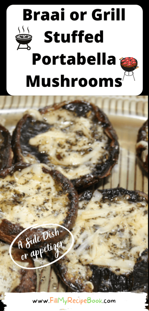 Braai or Grill Stuffed Portabella Mushrooms