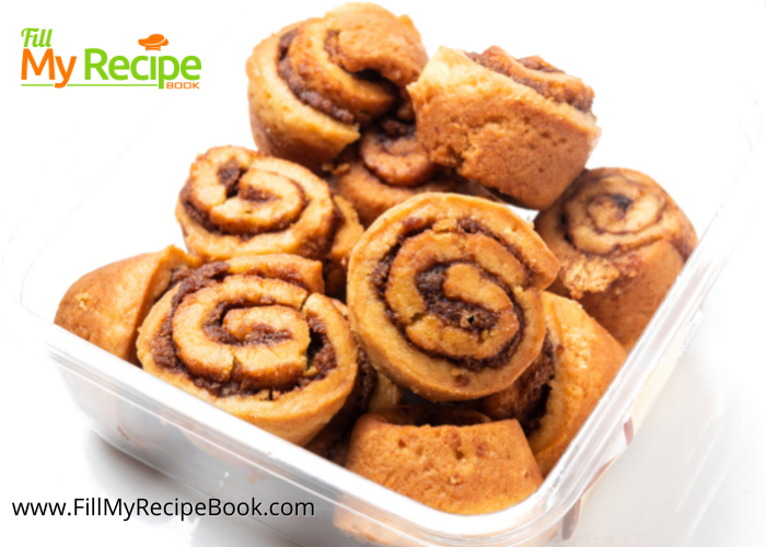 An amazing tasty Easy Mini Cinnamon Rolls Recipe to bake. Homemade small cinnamon buns made from scratch for snack or appetizers.