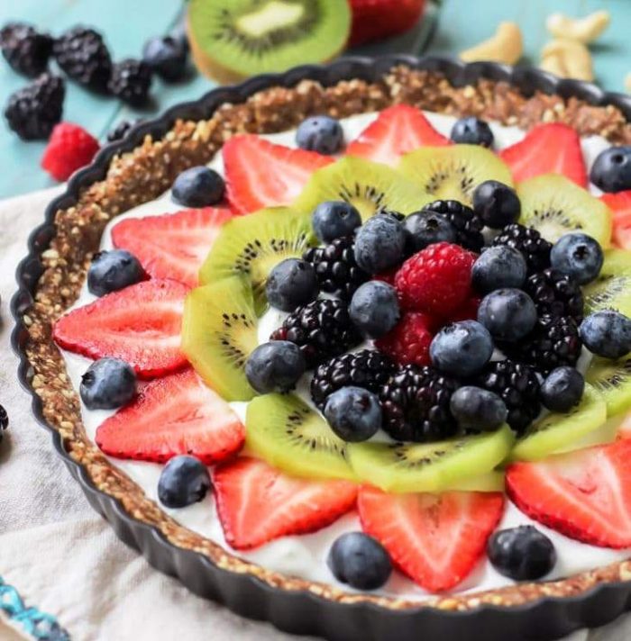 No-bake-greek-yogurt-fruit-tart