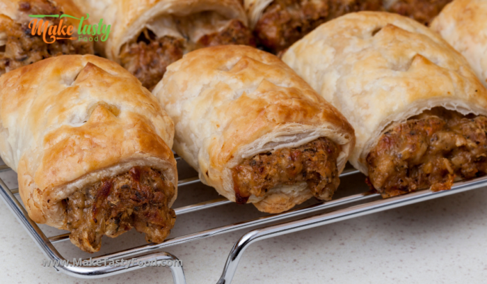 Mini Puff Pastry Sausage Rolls