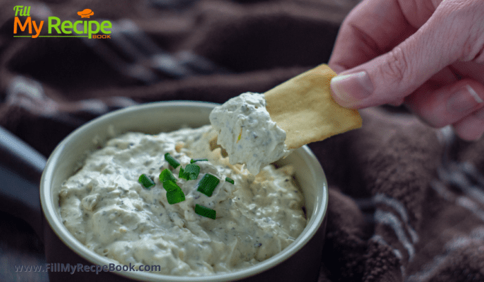 Roasted Green Onion Dip