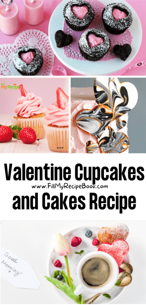 Valentine Cupcakes and Cakes Recipe