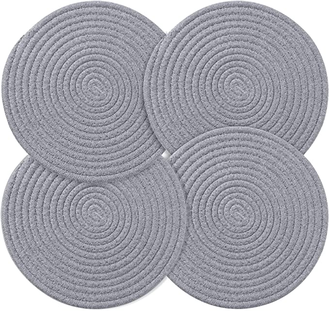 Weave Mat Round Hot Pads