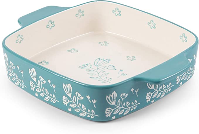 SWEEJAR Ceramic Bakeware Set, Rectangular Baking Dish for Cooking, Kitchen,  Cake Dinner, Banquet and Daily Use, 12.8 x 8.9 Inches porcelain Baking