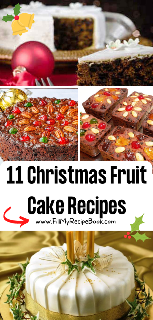 11 Christmas Fruit Cake Recipes