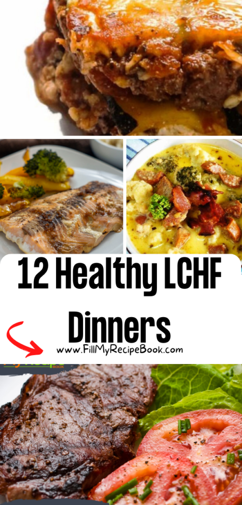 12 Healthy LCHF Dinners