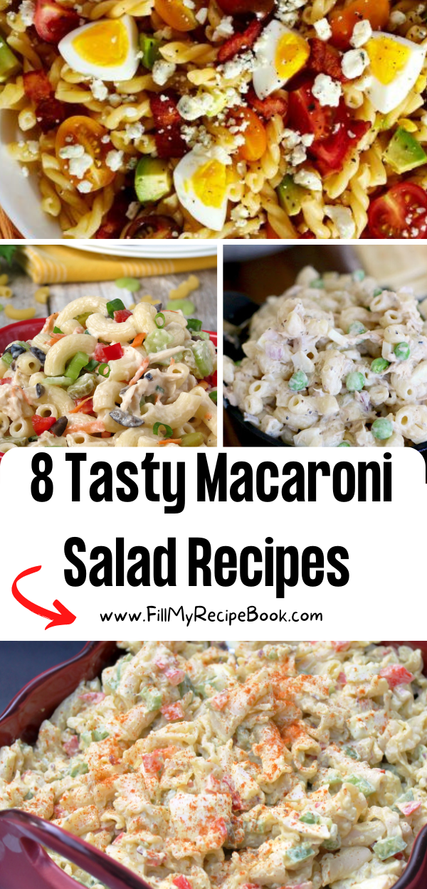8 Tasty Macaroni Salad Recipes