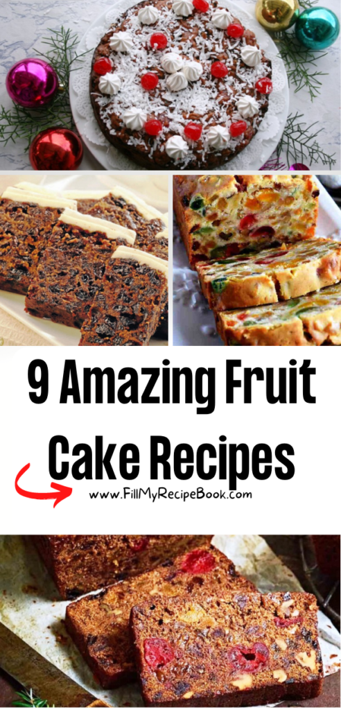 9 Amazing Fruit Cake Recipes