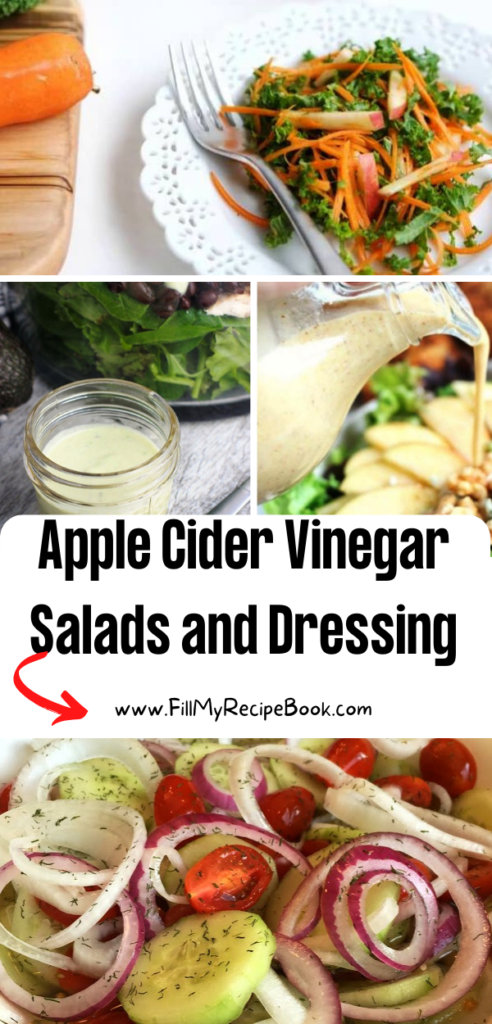 Apple Cider Vinegar Salads and Dressing