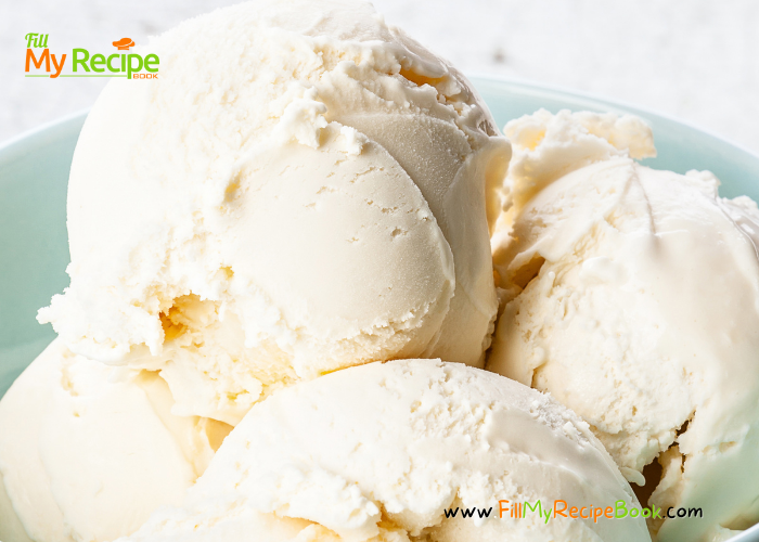 Easy Tasteful Vanilla Ice Cream