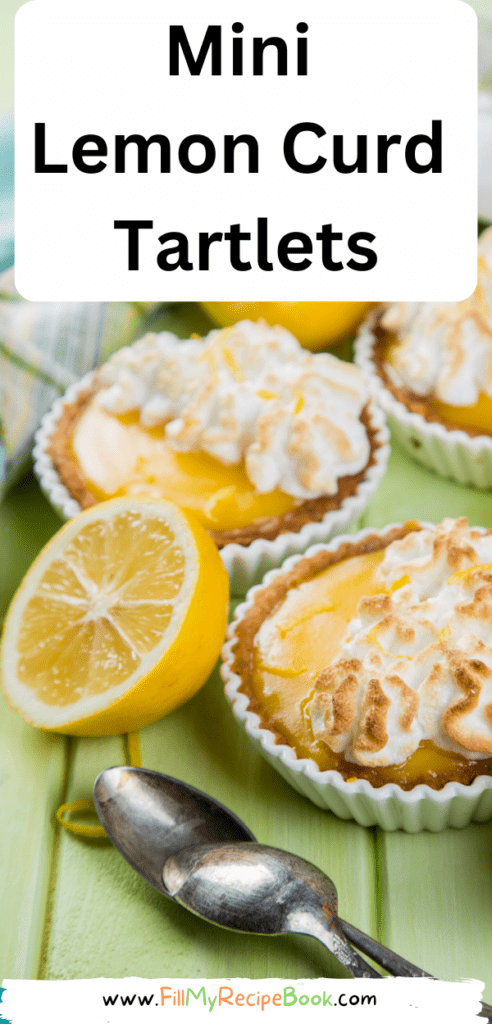 Mini Lemon Curd Tartlets for a fine dinning dessert decoratively dressed on a plate. Finishes the dessert of  when you eat a gourmet meal.