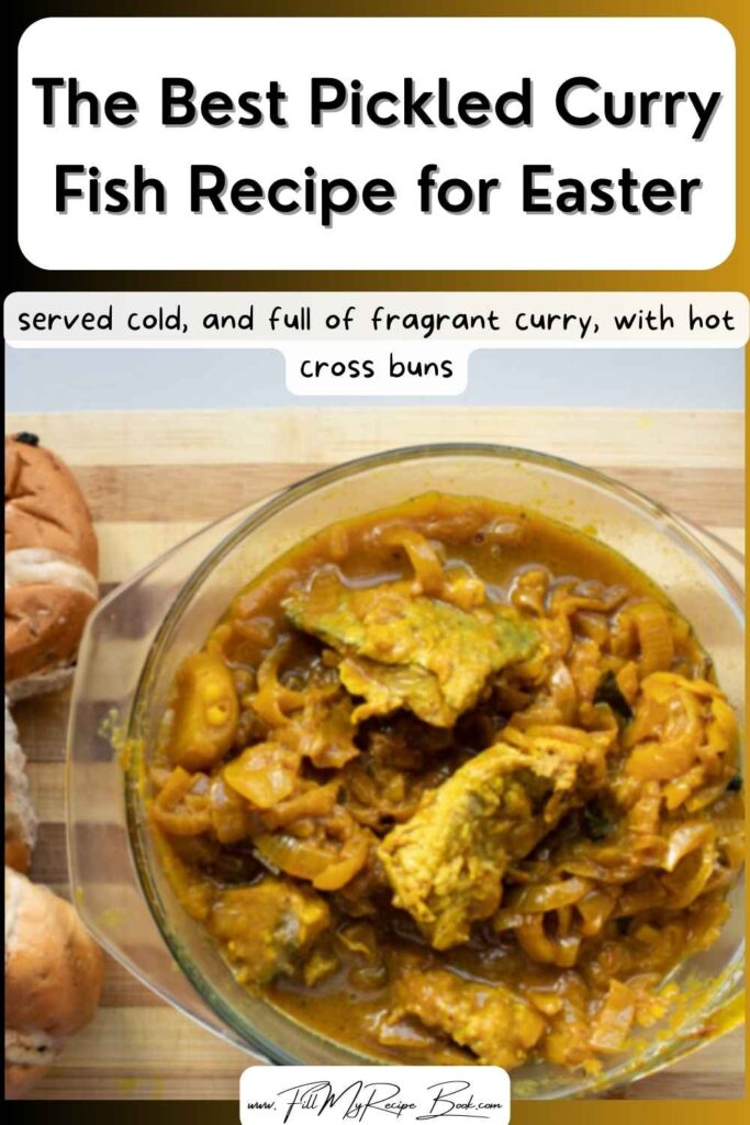 The best Pickled Curry Fish recipe for Easter, made the traditional South African way. Simple to prepare, served cold, and full of fragrant curry goodness.