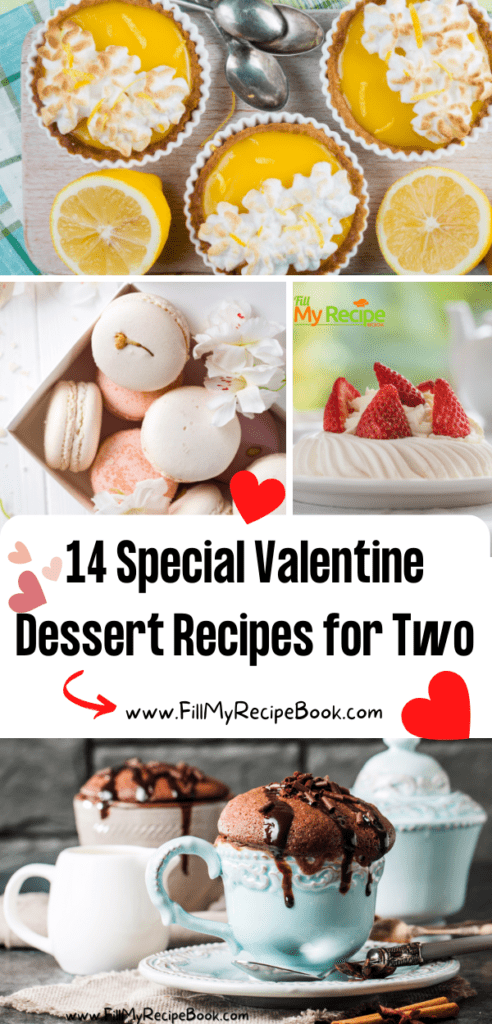 14 Special Valentine Dessert Recipes for Two