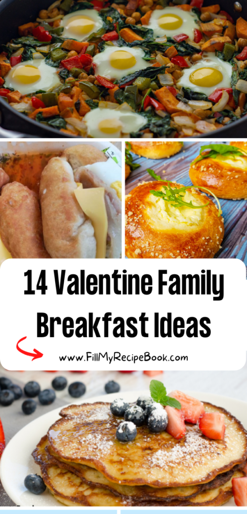 14 Valentine Family Breakfast Ideas