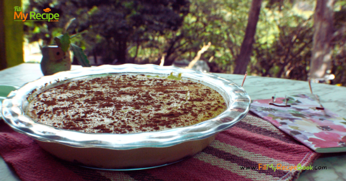 A homemade Blissful No Bake Custard Milk Tart recipe with condensed milk. Tennis biscuit base makes an easy fridge tart dessert.