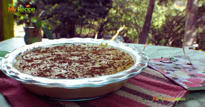 A homemade Blissful No Bake Custard Milk Tart recipe with condensed milk. Tennis biscuit base makes an easy fridge tart dessert.
