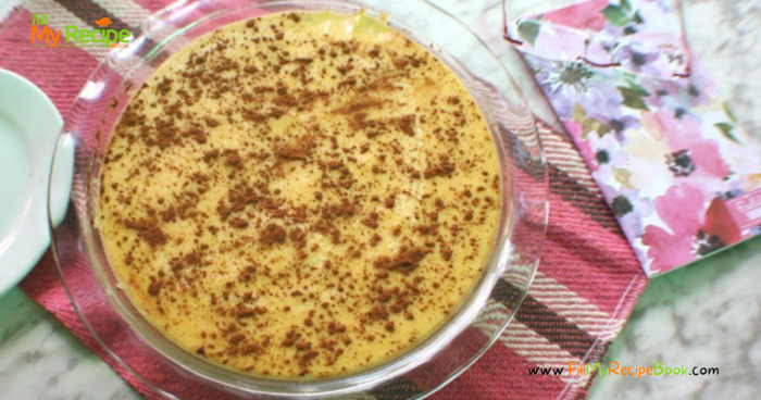 A homemade Blissful No Bake Custard Milk Tart recipe with condensed milk. Tennis biscuit base makes an easy fridge tart dessert.
