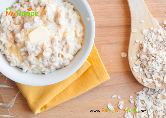 How to Cook Basic Oat Breakfast