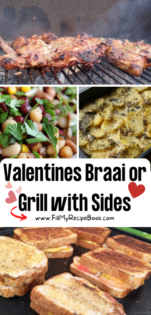 Get this Valentines Braai or Grill with Sides going on the weekend and enjoy with family and friends and that special valentines person.