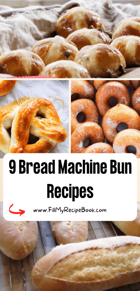 9 Bread Machine Bun Recipes ideas to create. Homemade way to make dough for hot cross buns, hoagie rolls, english muffins and cinnamon buns.