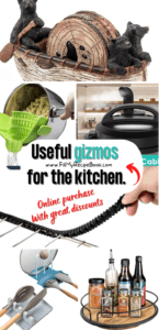 Get these bargains while they last with a few Useful gizmos for the kitchen. Some interesting gizmos to help in and around the kitchen and house.