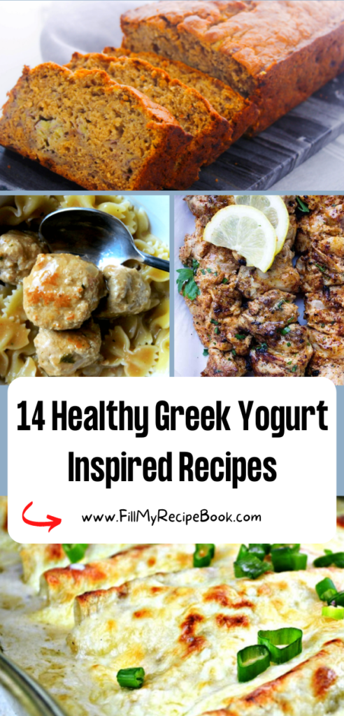 14 Healthy Greek Yogurt Inspired Recipes. Yogurt makes food tastier with melt in your mouth chicken recipes. Some with just 2 ingredients.