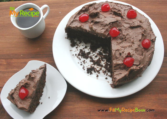 7 Min. Chocolate Cake Recipe is a microwave cake bake all baked in one 2 lt. container. Quick and easy bake, or a versatile oven bake.