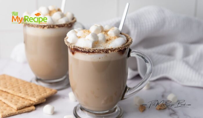Try this easy Cozy S’mores Latte recipe for a comforting beverage. It combines coffee and chocolate with warm milk, topped off with delightful mini marshmallows.