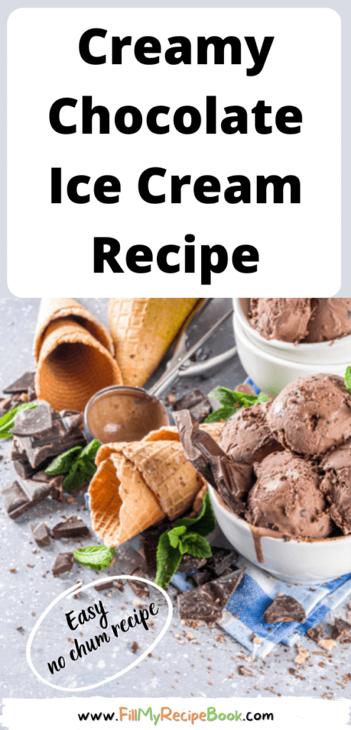 Easy Chocolate Ice Cream Recipe: How to Make It